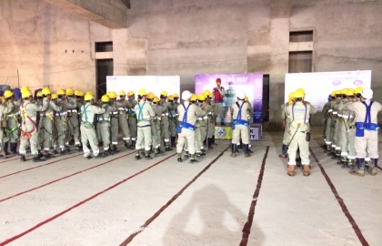 Tiến độ thi công Cơ Điện dự án Khách sạn Yên Tử tuần 29